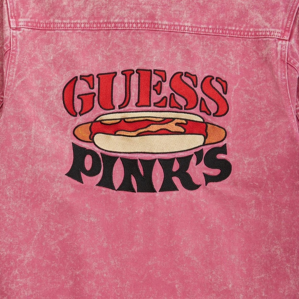Guess x Pink’s Hotdogs Denim Jacket
